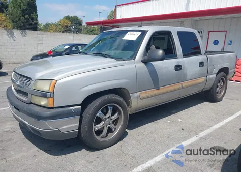 2005 Chevrolet Silverado 1500 Ls из США, поврежденный, VIN 2GCEC13T851333177